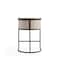 Manhattan Comfort Cosmopolitan Counter Stool in Cream and Black CS008-CR - alternate 2
